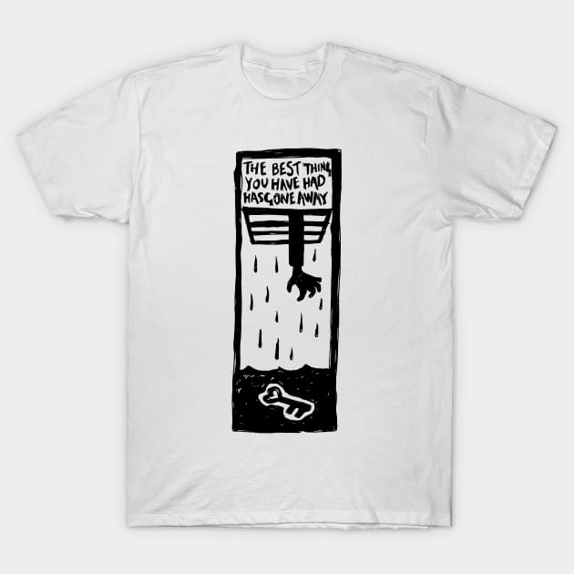 High and Dry Illustrated Lyrics T-Shirt by bangart